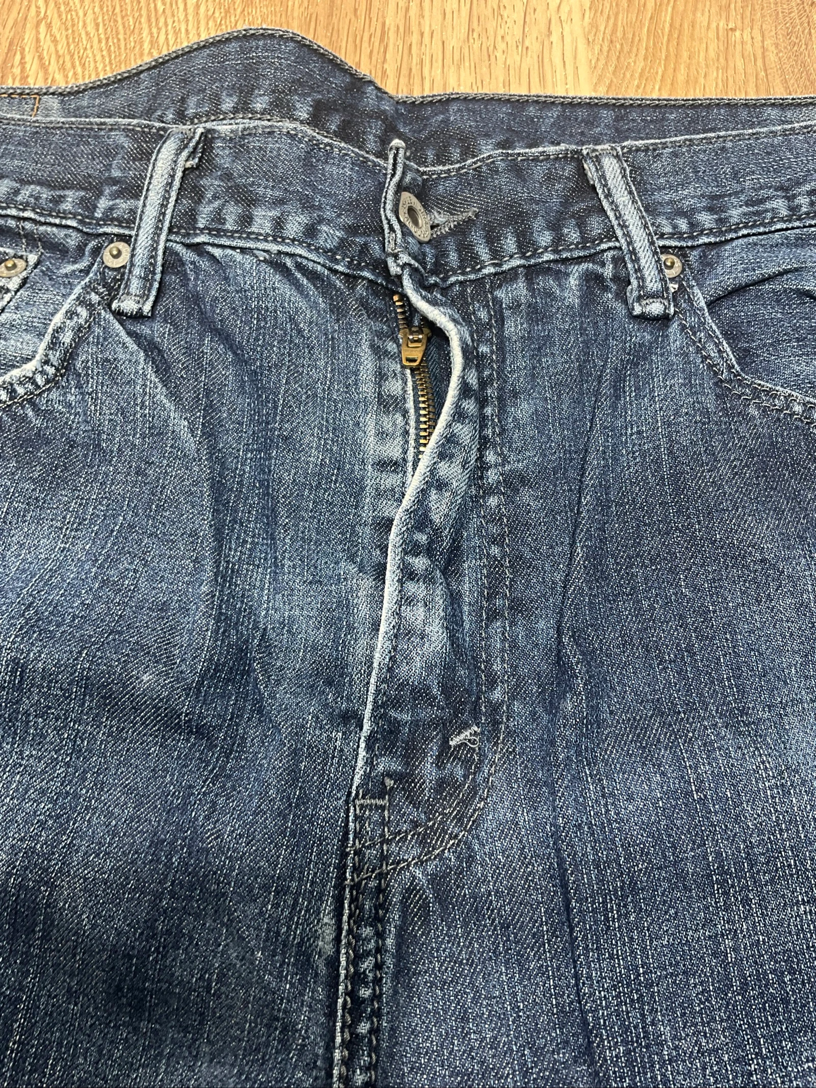 Jeans Levi's 506 Straight W40 L32, Denim Vintage Azul lvh 183 – photo 4